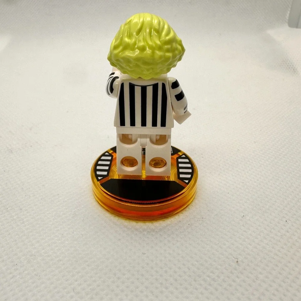LEGO Dimensions 71349 BEETLEJUICE Minifig Minifigure WITH DISC‎ Rare Retired